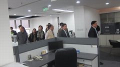 浙江亚夏产业园发展有限公司到大红鹰dhy装饰公司参观交流